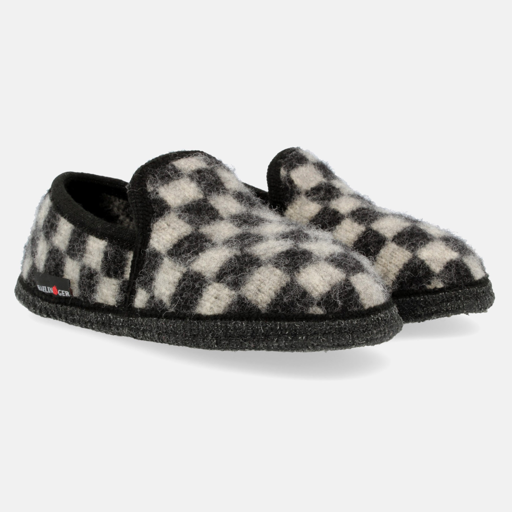 HAFLINGER-Slipper-Schwarz-6228103-Loafer-Chess